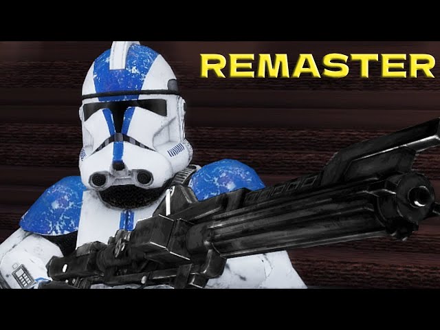 Star Wars Battlefront 2 (2005) Remaster Mod - Clone Troopers vs CIS Battle Droids | The Clone Wars