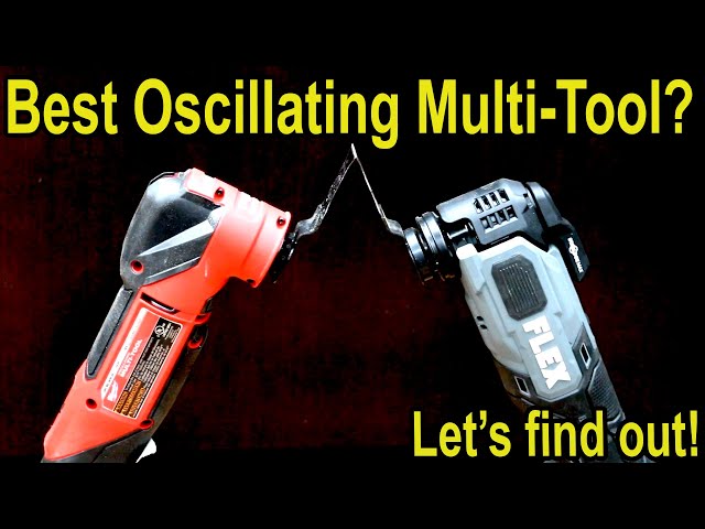 Best Oscillating Multi-Tool? FLEX vs Milwaukee, DeWalt, Makita, Ryobi, Ridgid, Hart, Metabo, Warrior