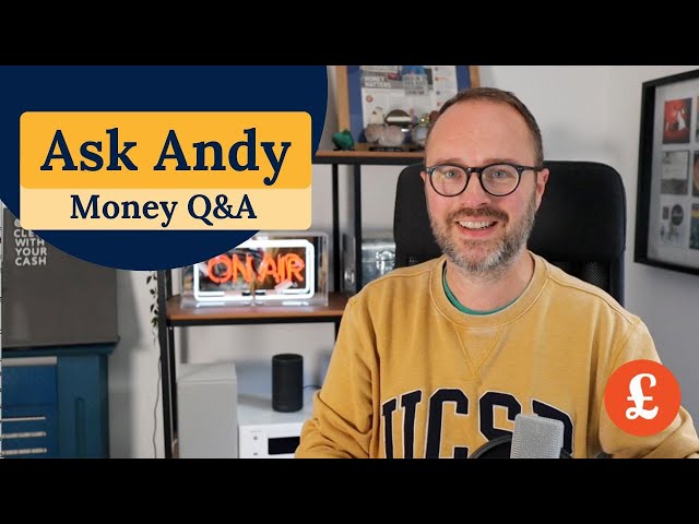 Ask Andy LIVE Q&A: 7pm on Monday 14 August