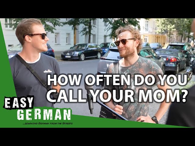 Family Relationships in Germany | Easy German 420