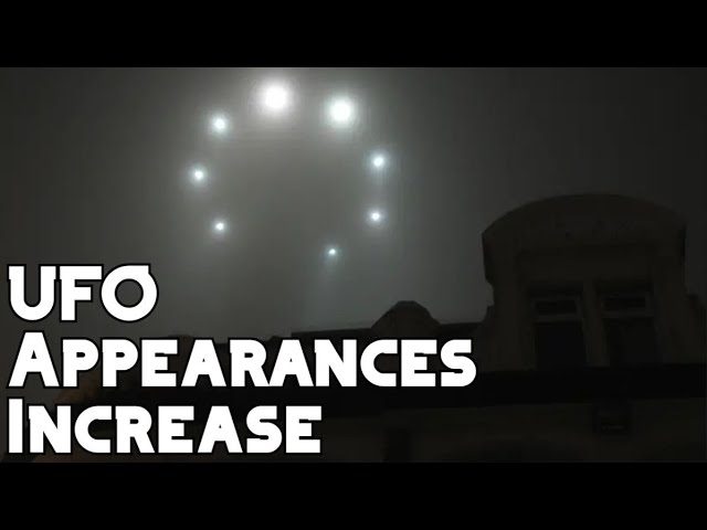 UFO appearances over the world have intensified during this year.
