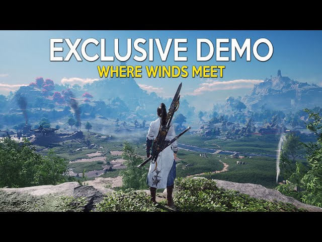 WHERE WINDS MEET First Gameplay Demo | New Open World like ASSASSIN'S CREED and SEKIRO coming 2024
