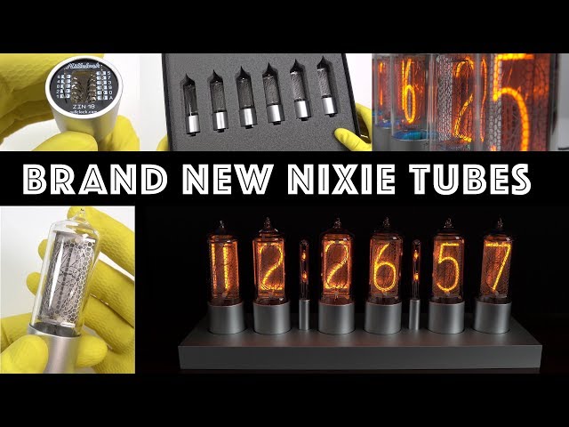The Return of the Nixie - New ZIN18 Tubes & Clock from Millclock