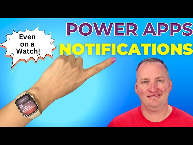 Send NotificationsV2 to Phones, Tablets, & Watches with Power Apps