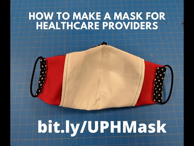 Instructional video for sewing the Olson mask (COVID-19) #FaceMask #FabricFaceMask  #facemaskpattern