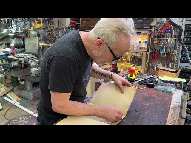 Adam Savage Makes an Old Book From Scratch UNCUT