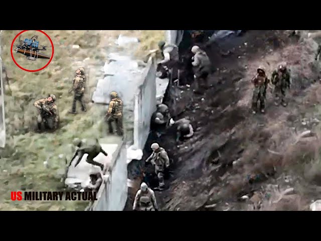 Horrifying Moments! How Ukrainian Target Seeking New Terminator Drones Destroy Russian Infantry