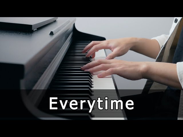 Everytime - Britney Spears (Piano Cover by Riyandi Kusuma)