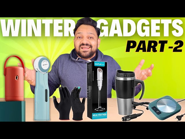 I Tested 6 Amazing Winter Gadgets | havells immersion water heater | portable dryer for clothes