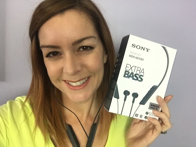 Sony wireless sports headphones review XB70BT