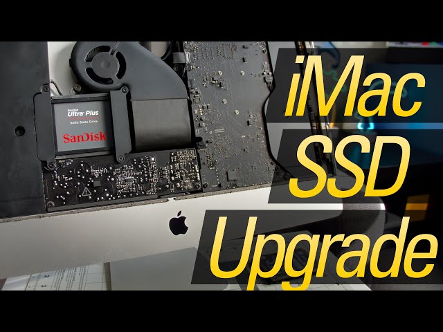 DIY 2013 iMac SSD Upgrade!