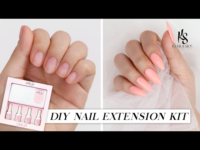 DIY Nail Extension For Beginners (No Acrylic) | TINA TRIES IT