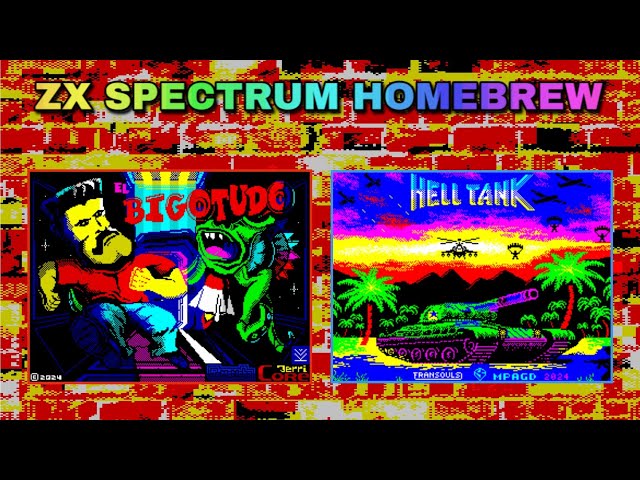 Zx Spectrum Homebrew - El Bigotudo & Hell Tank