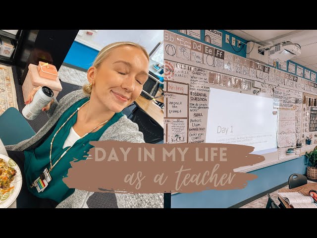 DAY IN MY LIFE as a teacher! :)