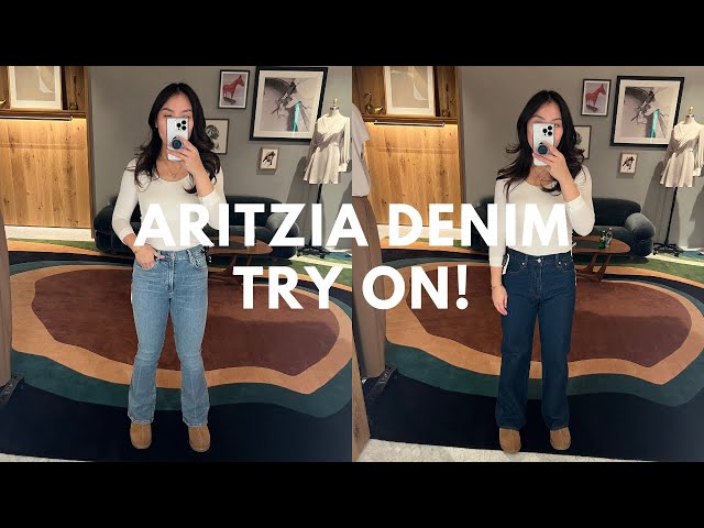Aritzia Denim Try On| I NEED new Pants!