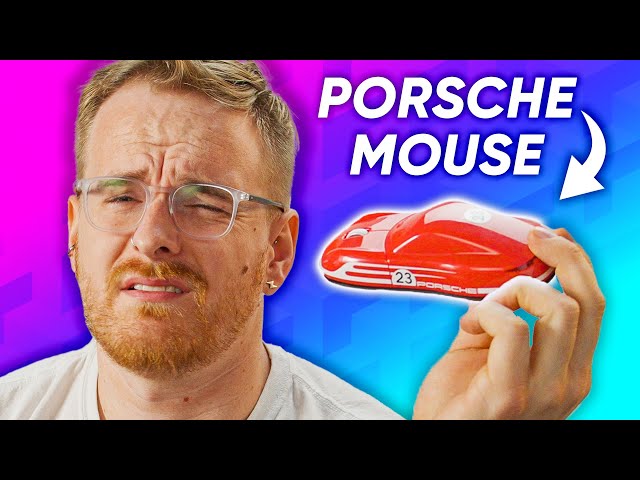 This is literally e-waste - Porsche Mouse