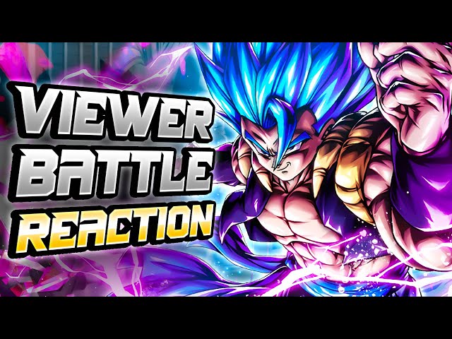 (Dragon Ball Legends) REACTING LIVE TO INSANE VIEWER FIGHTS!