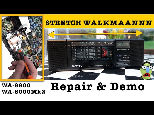 The stretch 'Walkman' - fixed-up & shown-off