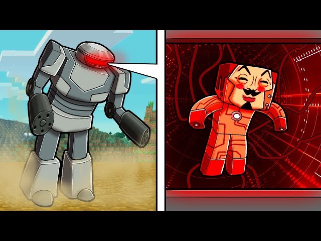 Minecraft - HACKER CHEATS A NUCLEAR ROBOT INTO MY SERVER!