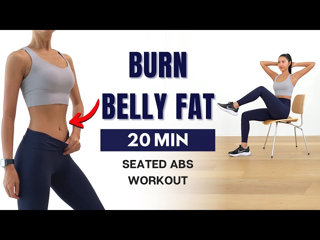 20 MIN Seated Abs Workout - Lose Belly Fat & Get Abs