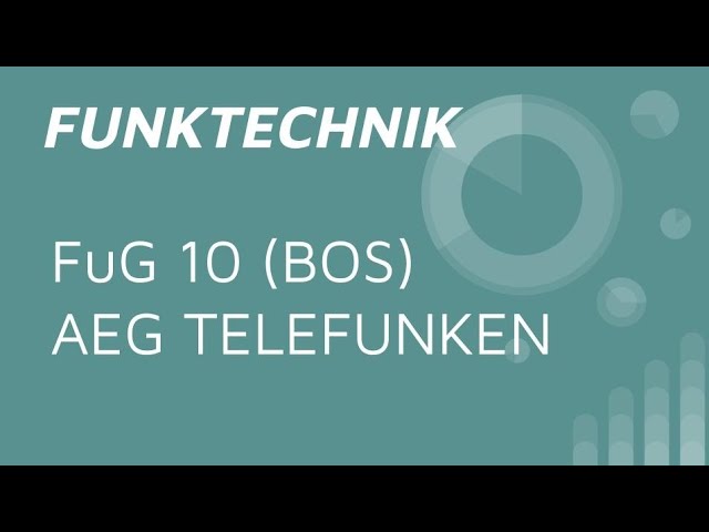 FuG 10 (BOS) - AEG Telefunken Teleport | Funkgerät aus den 70er Jahren