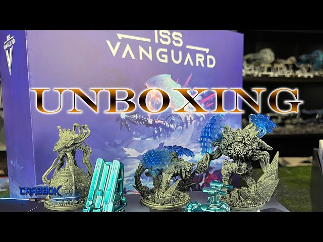Is This The Most Beautiful Board Game Ever?  ISS Vanguard Unboxing - Awaken Realms