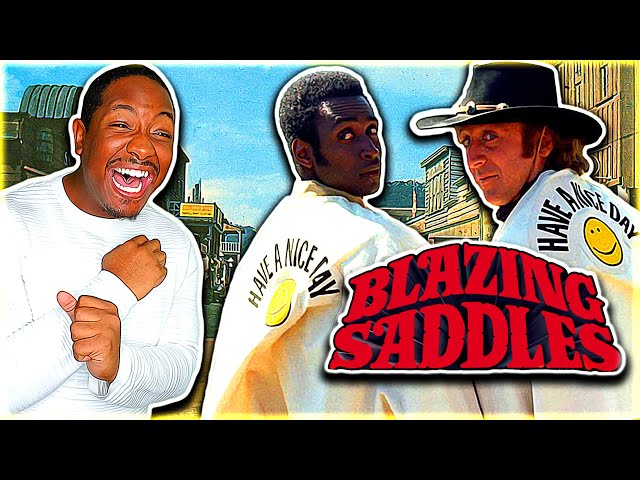 Y'all Put Me On To *BLAZING SADDLES* Now I CANNOT Stop Laughing!