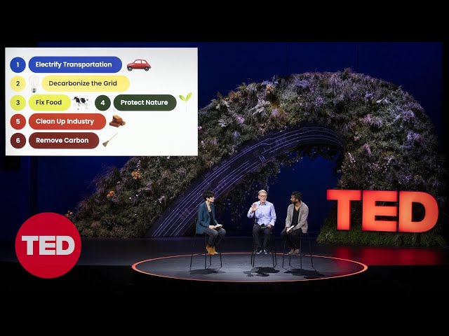 John Doerr and Ryan Panchadsaram: An action plan for solving the climate crisis | TED Countdown