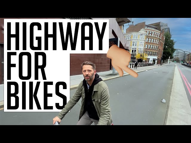 Can cycling “superhighways” change our cities? A trip down a London bike lane