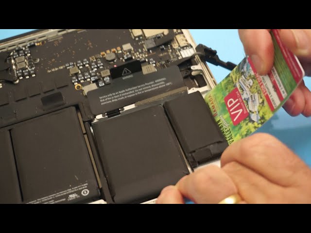 A1502 macbook Pro Retina Battery Removal