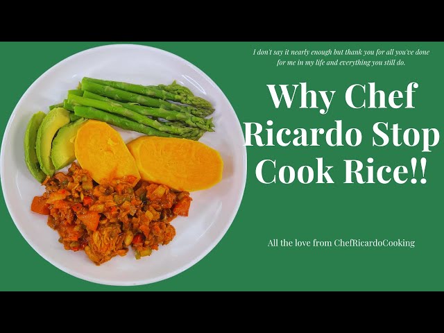 Why Chef Ricardo Stop Cook Rice!!