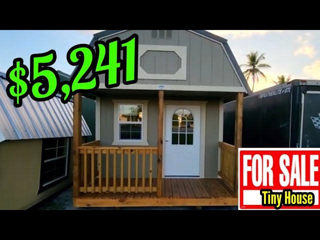 Tiny House FOR SALE $5,241 | DELIVERED & INSTALLED