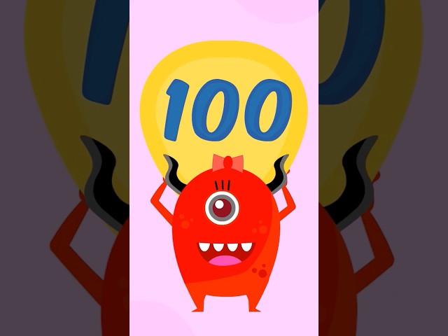Count to 100 Song for Kids #shorts #kidssongs #funkidsenglish