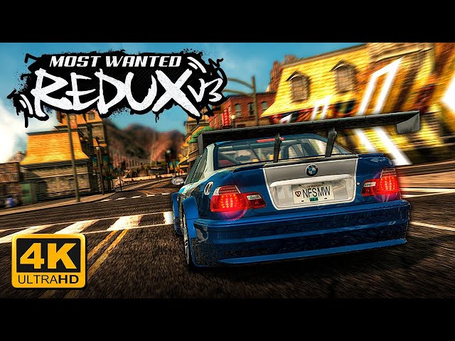 NFS Most Wanted Redux V3.04 [4k60fps] Gameplay Part 1