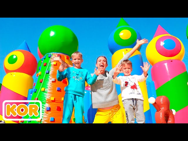 블라드와 니키가 풍선 장난감을 가지고 놀다 | 아이들을위한 재미있는 비디오