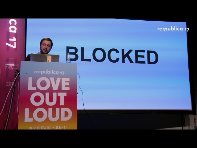 re:publica 2017 - Luca Hammer: Mit den Trollen ums Datenfeuer tanzen