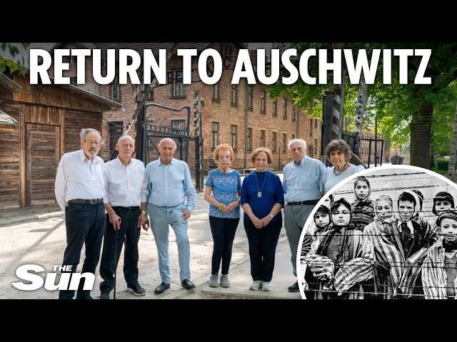 Holocaust 'could happen again' warn survivors as they return to Nazi death camps for March of Living