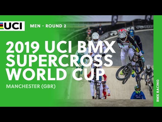 2019 UCI BMX SX World Cup - Manchester (GBR) / Men Round 2