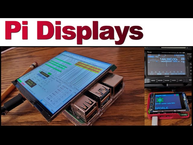 Tiny screens for your Raspberry Pi projects