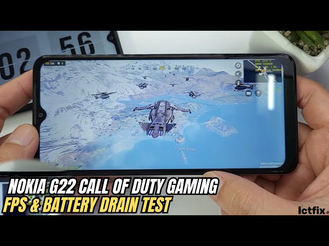 Nokia G22 Call of Duty Mobile Gaming test | Unisoc T606, 90Hz Display