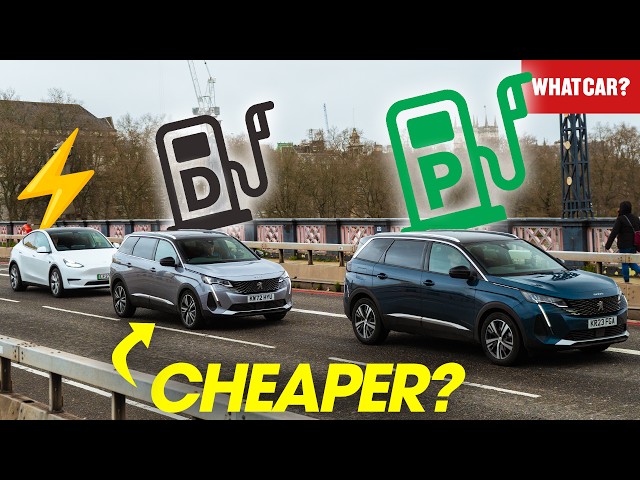 PETROL vs DIESEL (vs ELECTRIC CAR!) – which is REALLY cheaper? | What Car?