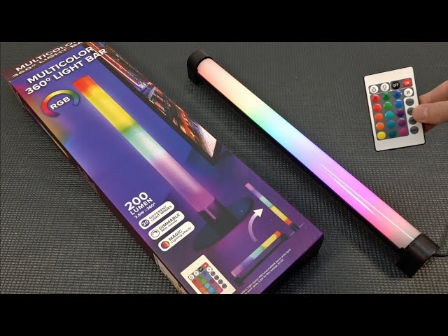 Multi RGB Color 360 € 9,95,-  LED Light Bar Action KOOPJE 😮
