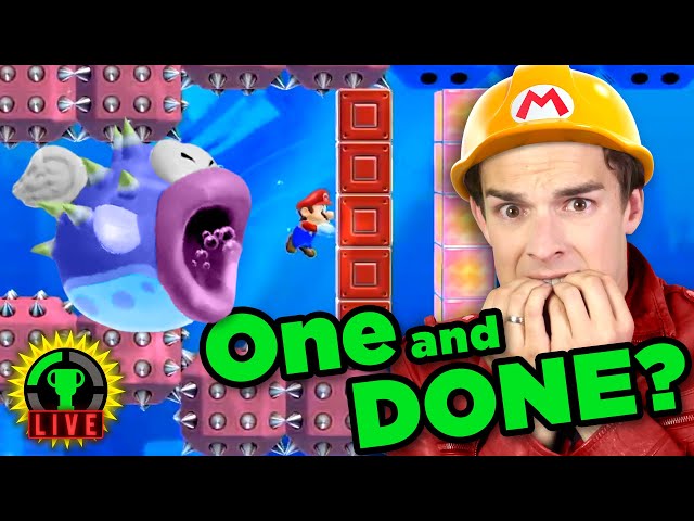 Has RubberRoss Finally BEAT Me? | Super Mario Maker 2 (RubberRoss World)