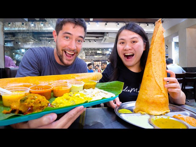Indian STREET FOOD Tour in Singapore!! BEST Banana Leaf Dosa in LITTLE INDIA Singapore!