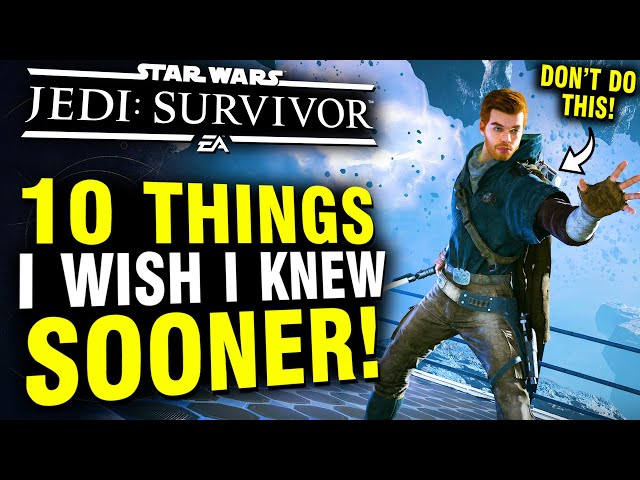 Star Wars Jedi Survivor - Don't Make The Same Mistakes I Did... (Jedi Survivor Tips and Tricks)