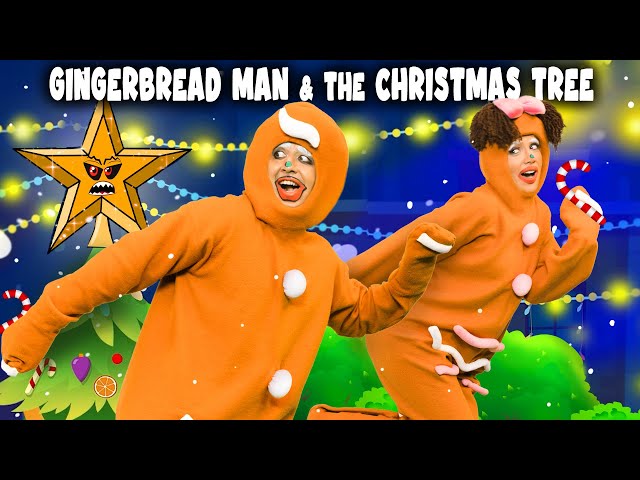 Gingerbread Man and the Christmas Tree 🌲🎅 | Bedtime Stories for Kids in English | Live Action