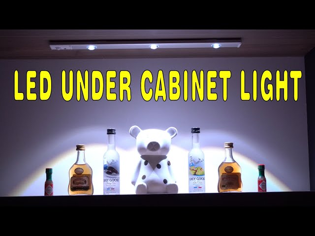 Night Light LED Under Cabinet Light 3 Color Changing