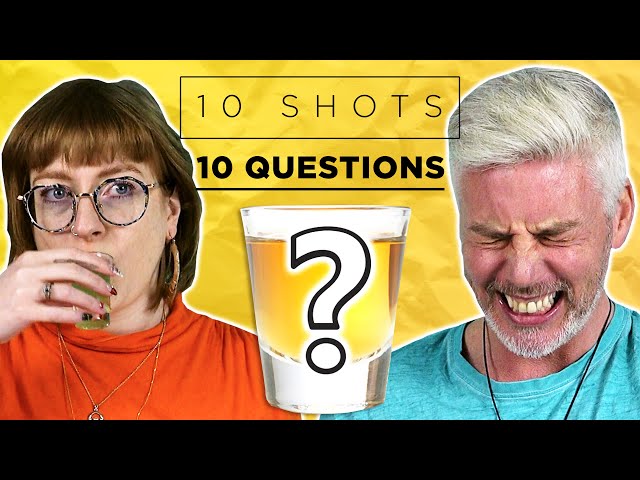 Irish People Try 10 Shots, 10 Questions: Bláithín & Paddy