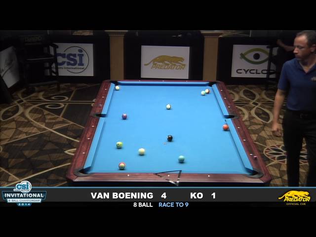 2014 CSI 8 Ball Invitational: Van Boening vs Ko Pin Yi