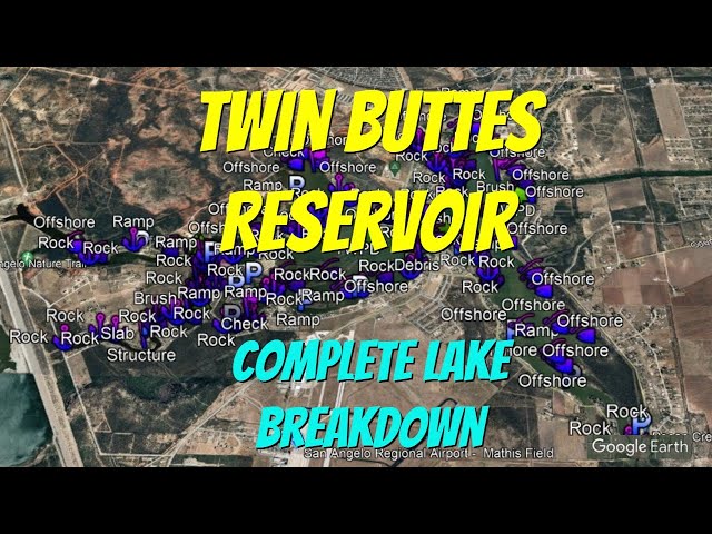 Complete Lake Breakdown - Twin Buttes Reservoir